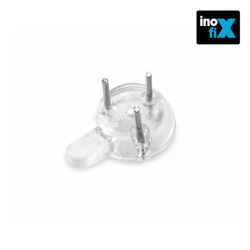 Cabide transparente INOFIX 3001-0 (Blister 6 unidades)