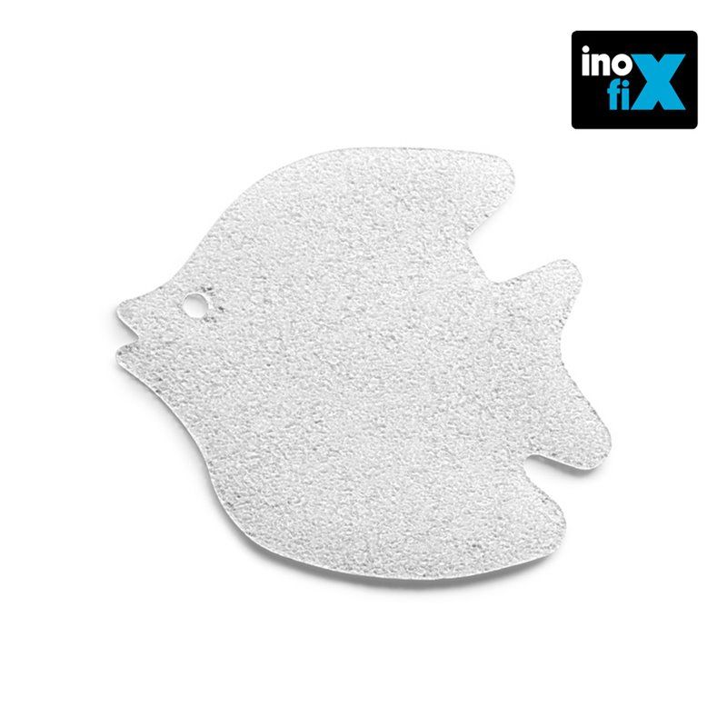 Figuras adesivas antiderrapantes em forma de peixe INOFIX 5302-0 (Blister 12 unidades)