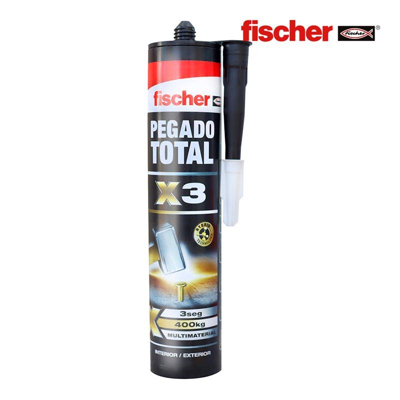 FISCHER Total Bonding Adesivo Multiuso X3 - Ultra Forte 290ml 560778