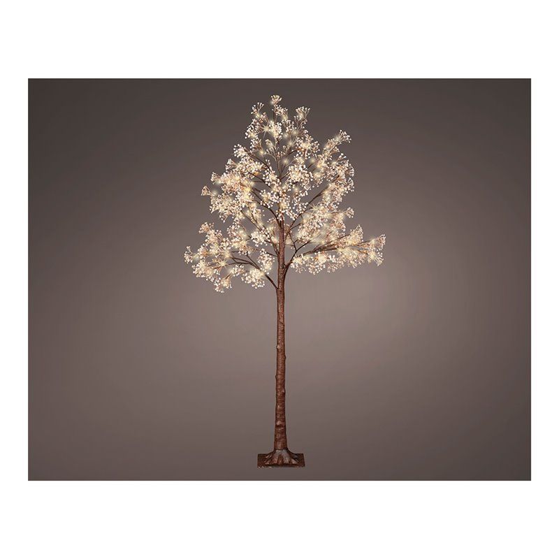 Arbol led gypsophila purpurina ip44 180cm 180l