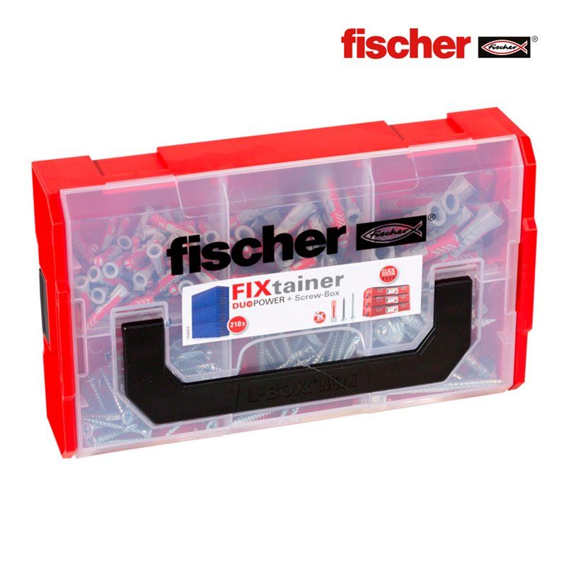 Fixtainer 210 uni duopower 6/8/10+tornillos  536162  fischer