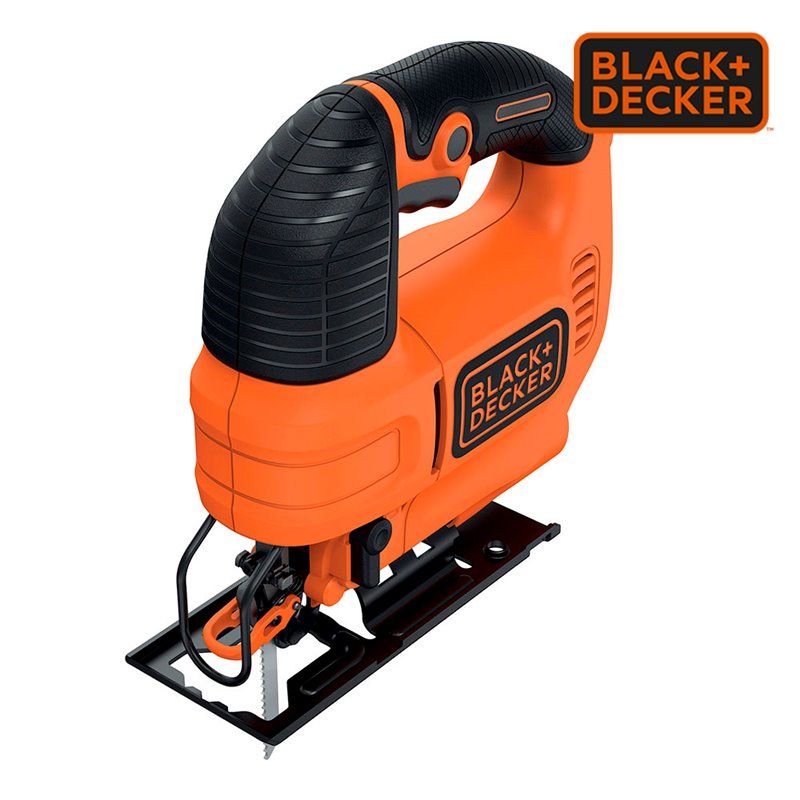  SIERRA DE CALAR 520W  BLACK+DECKER. CON ACCIÓN PENDULAR, VELOCIDAD VARIABLE 0-3.000 CPM, BISEL 45º/45º, CARRERA 19MM. INCLUYE 1