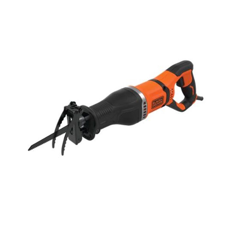  SIERRA SABLE 750W BLACK+DECKER. VELOCIDAD VARIABLE. 0-2800 CPM, LONGITUD DE CARRERA 20MM, CAPACIDAD MÁXIMA DE CORTE (MADERA) 15