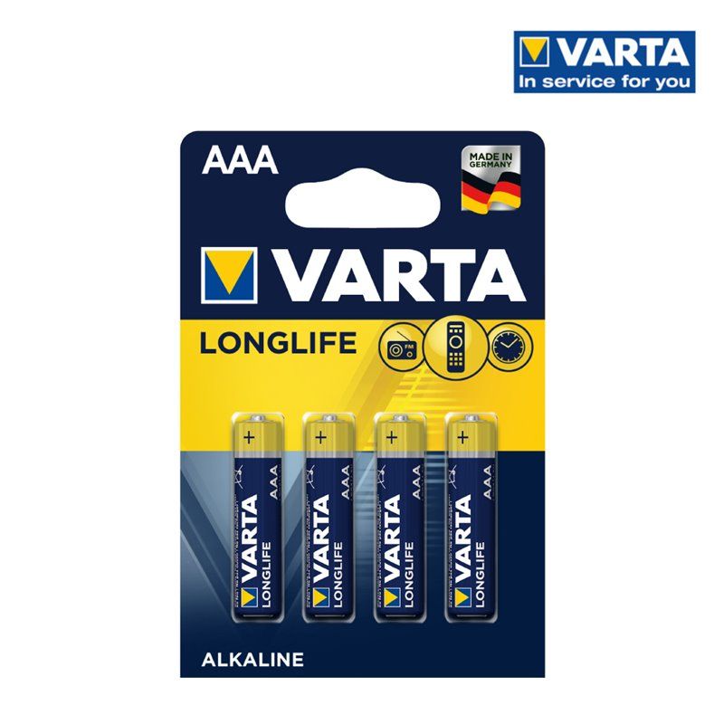 S.of. pila alkalina  varta aaa longlife (blister 4 uni)