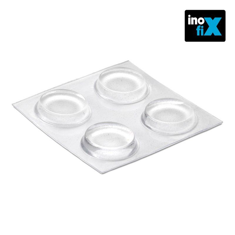 Protetor autoadesivo gota Ø19x4mm (Blister 4 unidades) INOFIX