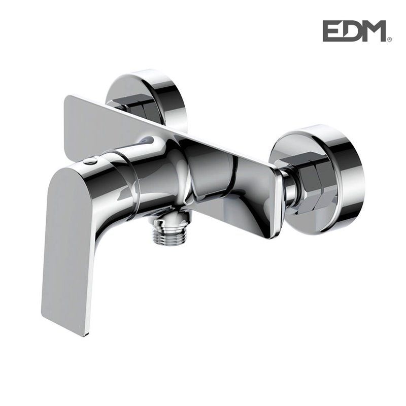 GRIFO MONOMANDO EMPOTRADO DUCHA MOD CASCAIS EDM.  CARTUCHO CERAMICO, CUERPO DE LATON CON MANGO DE ZINC, IDEAL PARA LAVABO