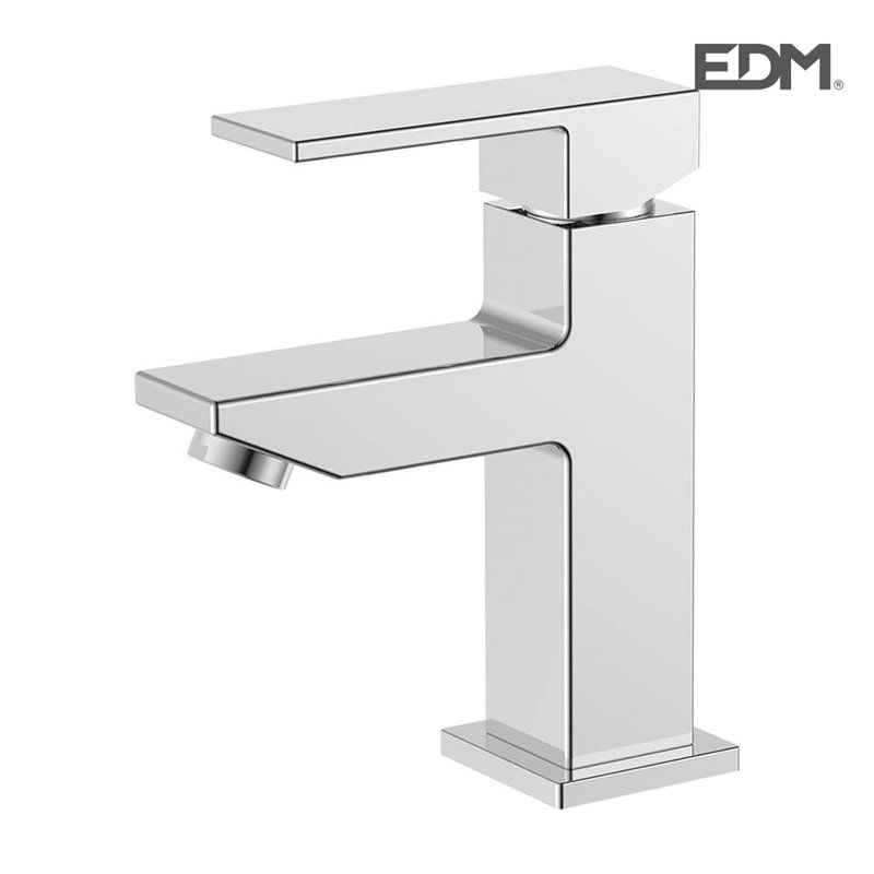 GRIFO MONOMANDO LAVABO MOD GETARIA EDM.  CARTUCHO CERAMICO, CUERPO DE LATON CON MANGO DE ZINC, IDEAL PARA LAVABO