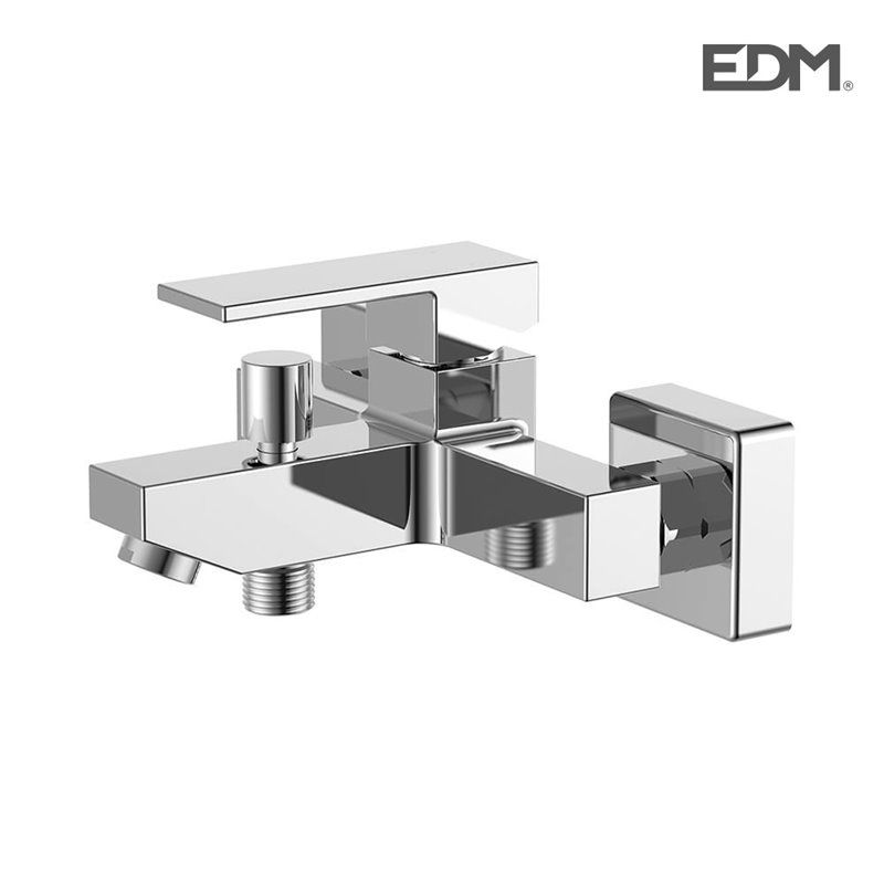 GRIFO MONOMANDO EMPOTRADO BAÑERA MOD GETARIA EDM.  CARTUCHO CERAMICO, CUERPO DE LATON CON MANGO DE ZINC, IDEAL PARA LAVABO