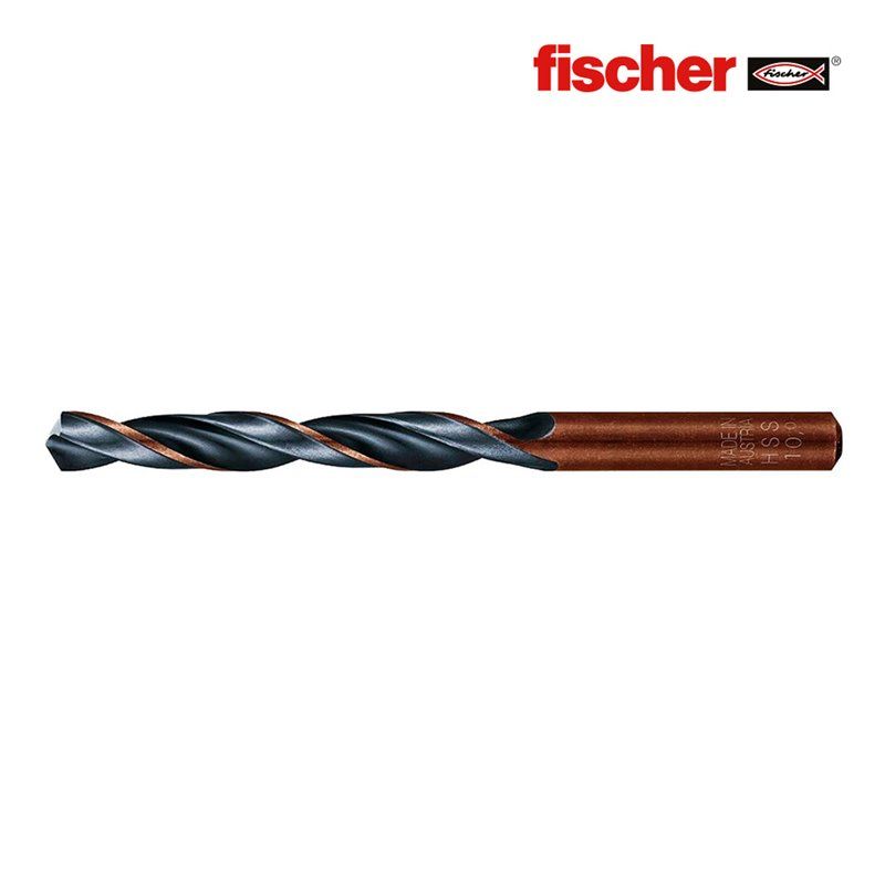 Pack 10 brocas metal f3 hss-r din 338 9,5x81/125 614149 fischer