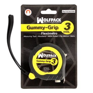 Flexômetro Gummy Grip Com Freio Duplo 3 Metros / 16 mm. Magnético