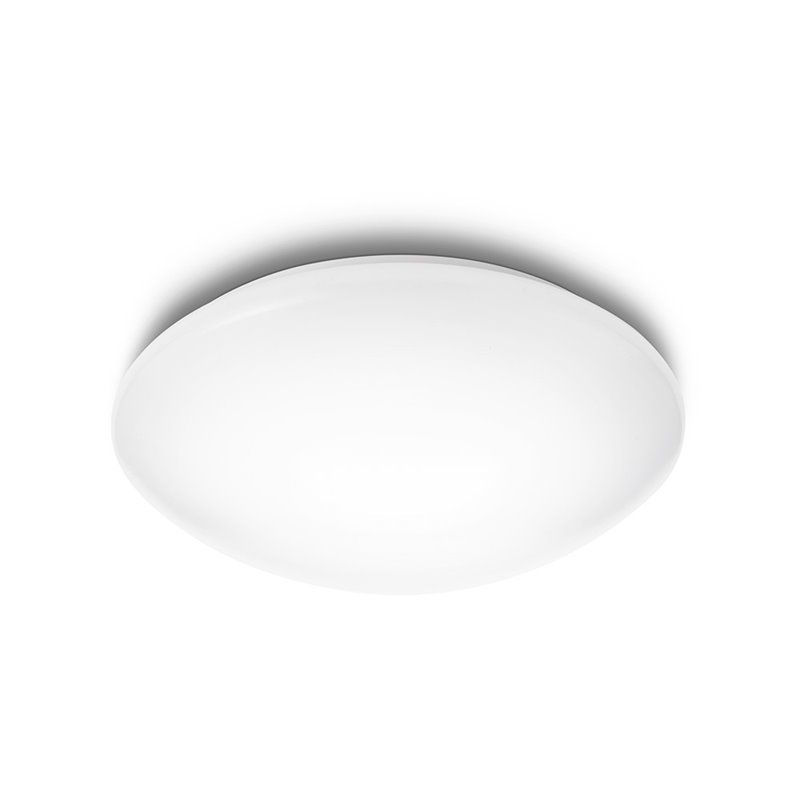 PLAFON INTERIOR LED 6W 640Lm 4.000K MOIRE PHILIPS  FABRICADO EN METAL Y  PLASTICO, COLOR BLANCO, IP20,IRC80, NO REGULABLE TAMAÑO