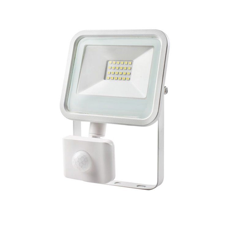 Projetor LED 20W 1520lm 6400K Luz Fria com Sensor de Presença 12,4x4,5x15,8cm EDM