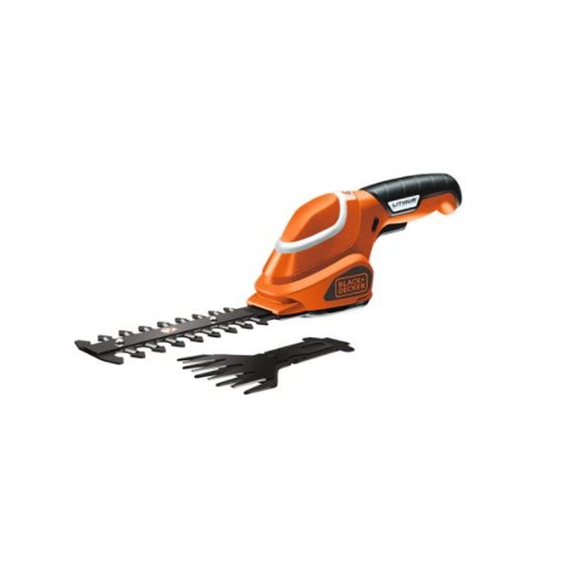 Kit cortador de grama/aparador de sebes BLACK+DECKER 7,2 V (GSL700-QW)