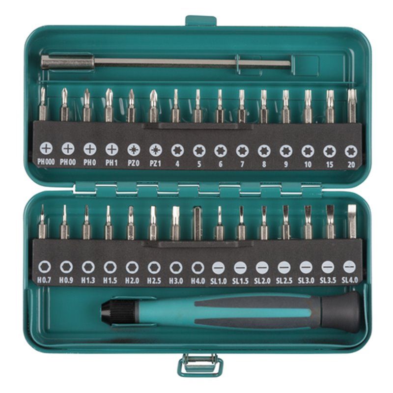 SET DE PUNTAS MICROPUNTAS PRECISION 32 PIEZAS