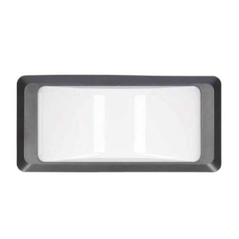 Aplique pared LED Anthe 12W 4000K IP65 Gris antracita