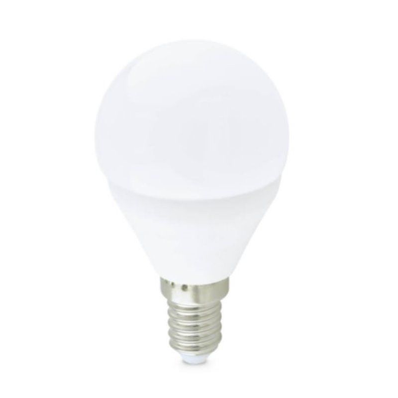 Bombilla de led esférica 8W E14 6000K