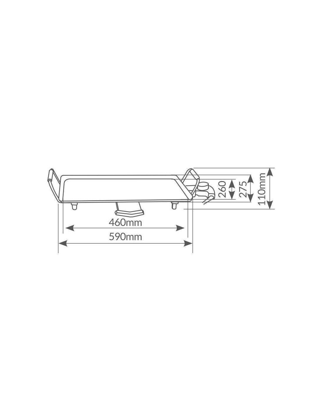 Plancha de asar Steke 2000W