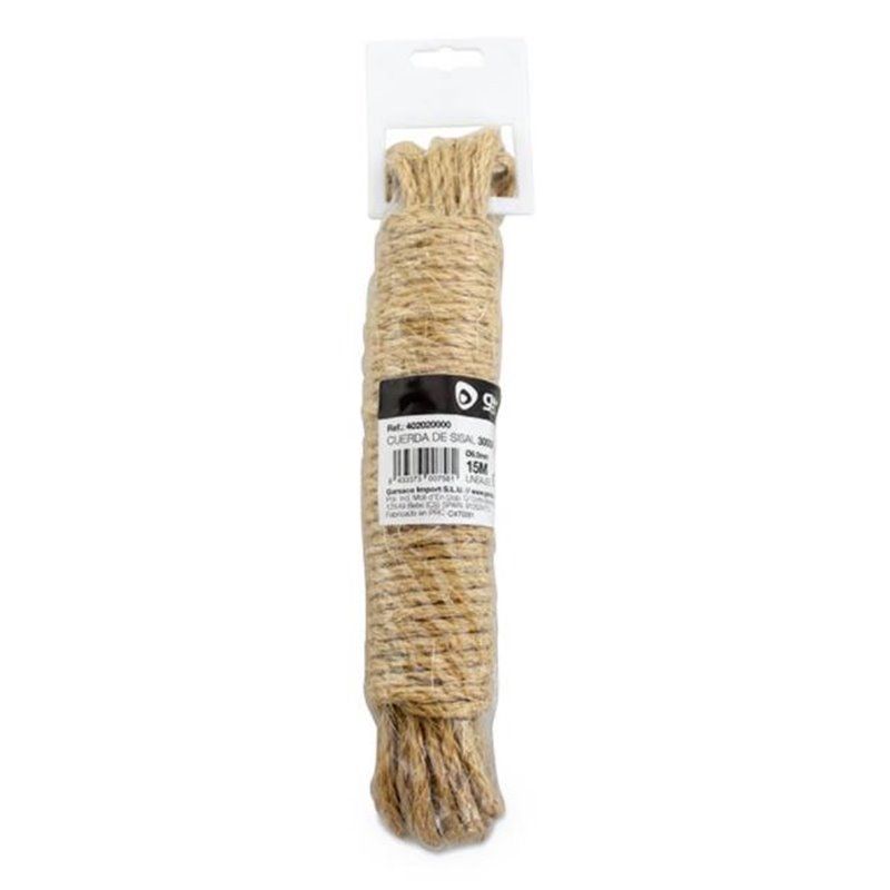 Cuerda de sisal 10mm 15M