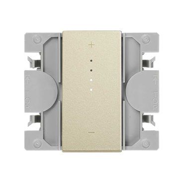 SIMON 270 | Dimmable switch iO 1-10V iO with narrow button cava 21001317-094