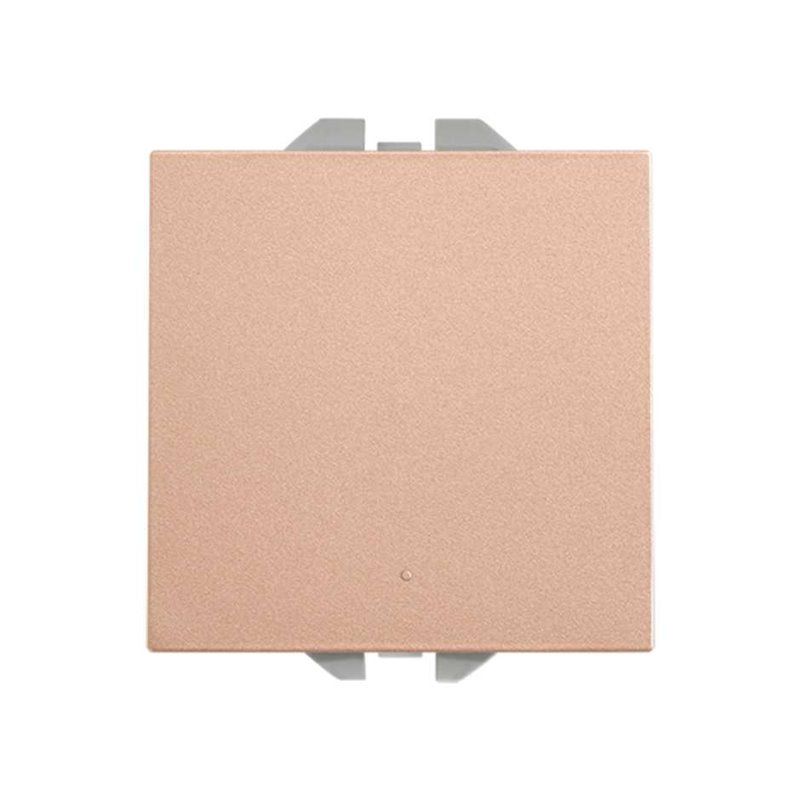 SIMON 270 | Pushbutton N 10A copper 20000150-091