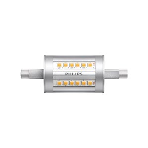 Lampadina LED lineare R7s 6W 600lm 3000K 360º 78mm