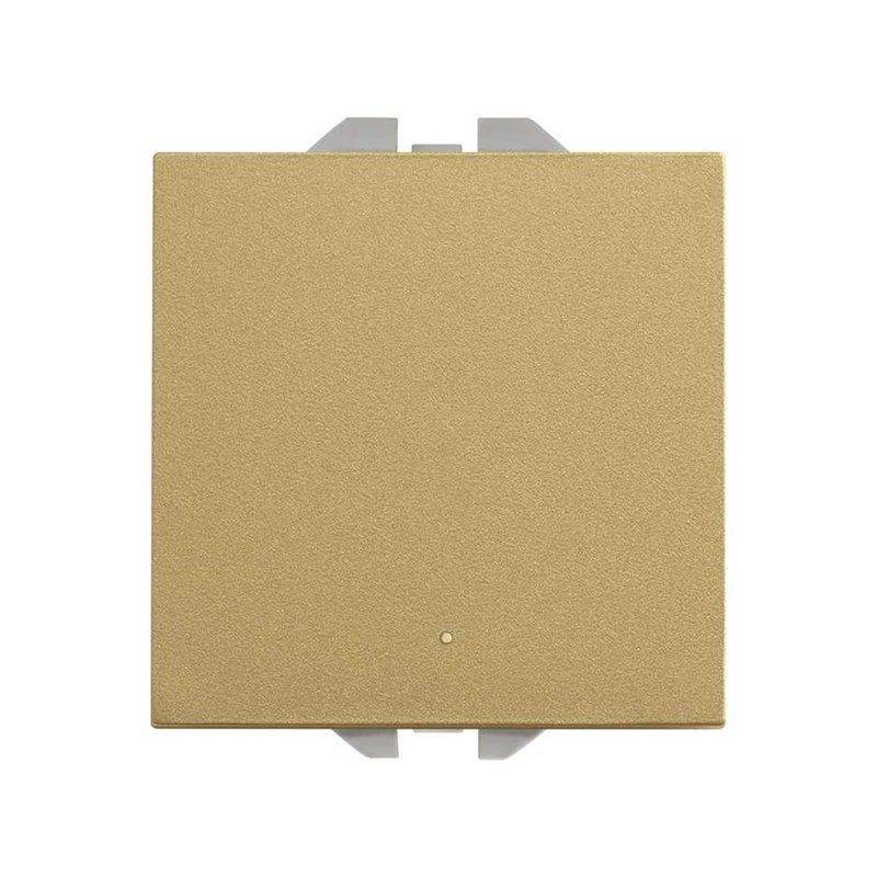 SIMON 270 | Pushbutton N 10A gold 20000150-095