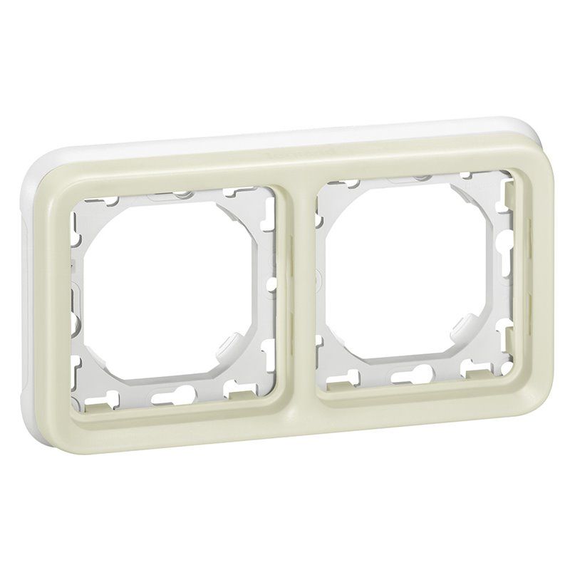 LEGRAND 069694 PLEXO | Quadro 2 elementos para incorporar branco