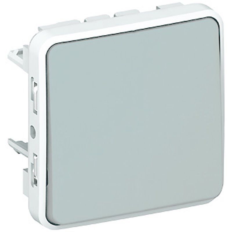 LEGRAND 069511 PLEXO | Conmutador E/S 10AX gris