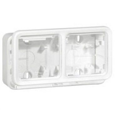 Mecanismo horizontal superficie 2 posiciones plexo blanco ártico