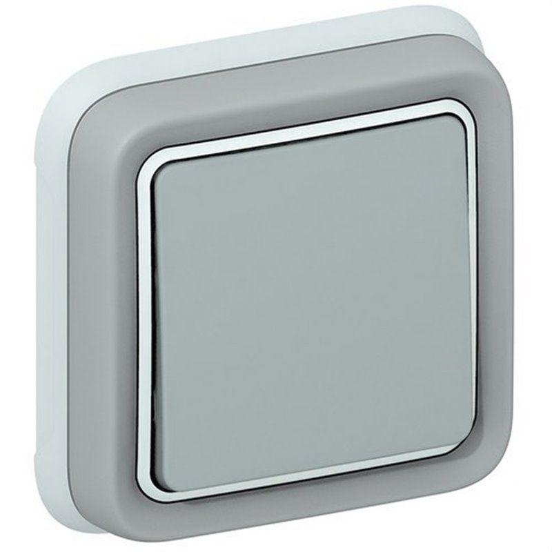 LEGRAND 069811 PLEXO | Conmutador empotrar gris