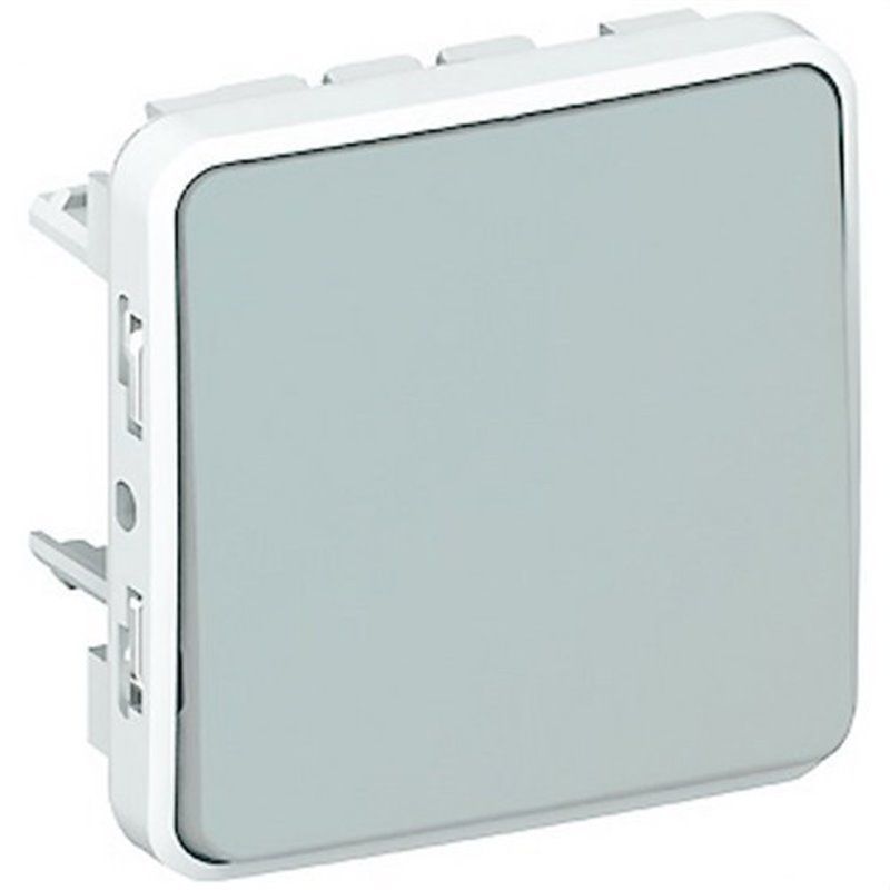 LEGRAND 069523 PLEXO | Conmutador E/S 16AX gris