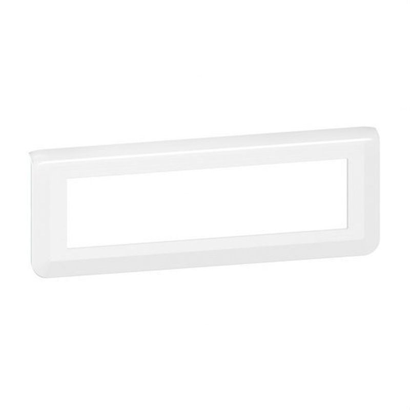 LEGRAND078818L | Placa mosaico 8 módulos horizontais, branco