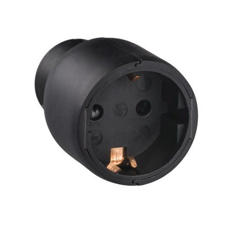 LEGRAND050179 | Base 2P + TT 16A sem preto reto