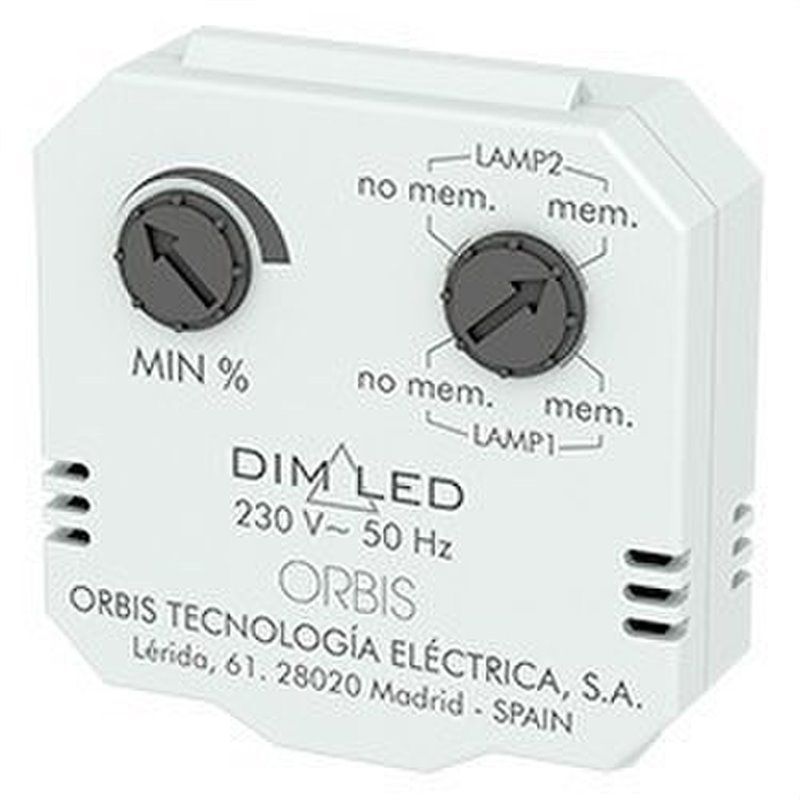 ORBIS OB200009 | Regulador de brilho DIM LED 3-4 fios