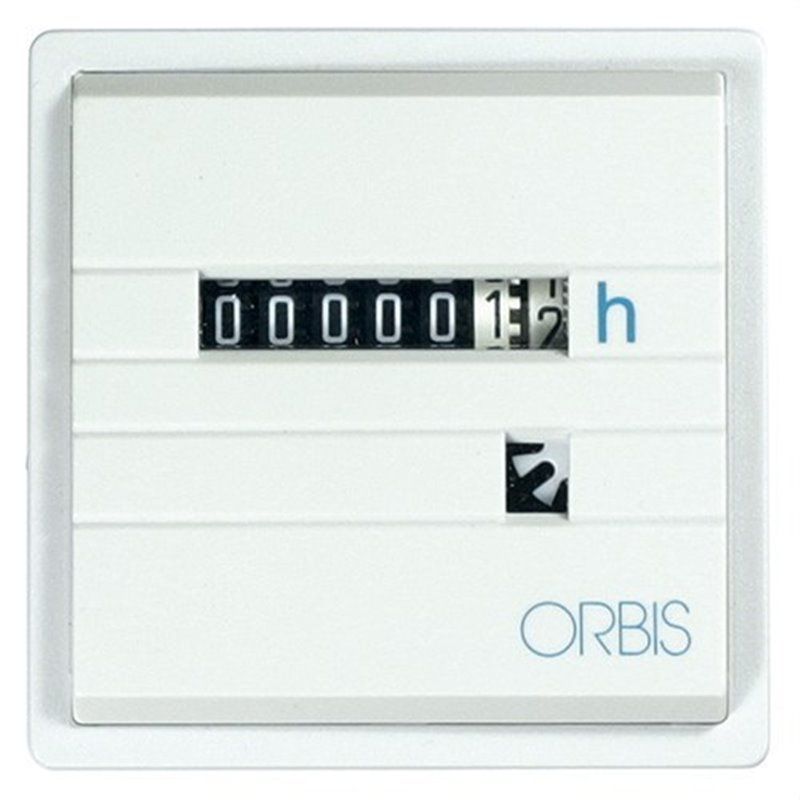 ORBIS OB180800 | Horímetro embutido CONTA 230VAC