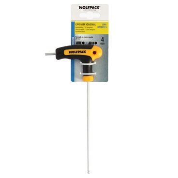 Llave Allen Con Bola Mango Forma T 4,0 mm. Con Colgador
