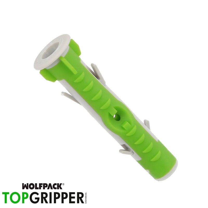 Tampão Topgripper bimatéria Ø 6 mm. (Caixa de 150 unidades) Uso universal