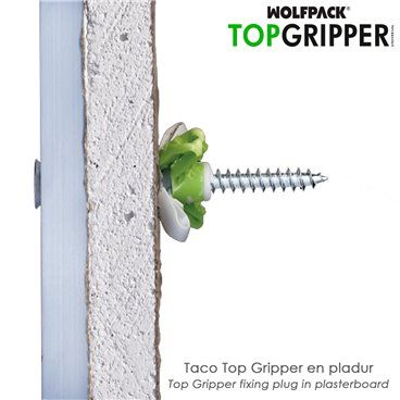 Taco topgripper bimaterial ø 6mm. (box 150 units) universal anchor