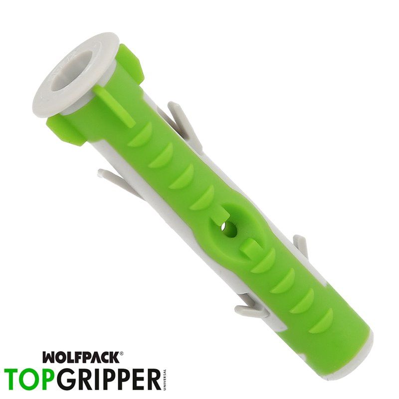 Taco Topgripper Bimaterial Ø 10 mm. (Caja 75 unidades) Taco Anclaje Universal, Taco Hormigon, Taco Pladur, Taco Ladrillo