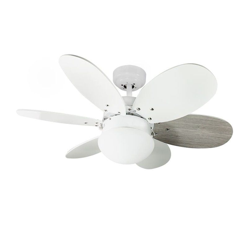 Ventilador AC Orion blanco-ceniza