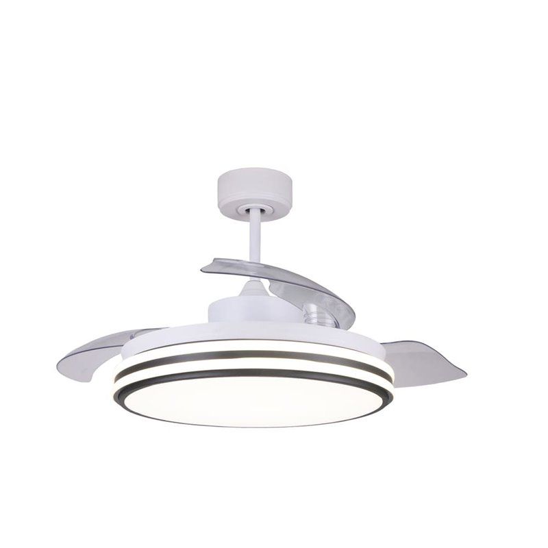 Ventilador de Teto Louis DC 35W LED CCT Branco