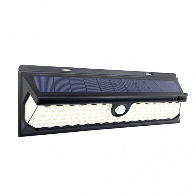 Aplique Solar  6500k Kira Negro 1100 Lm Ip65 10,5x30x5cm Sensor Mov. y Crepusc.Reg.Intensidad 3 Posiciones