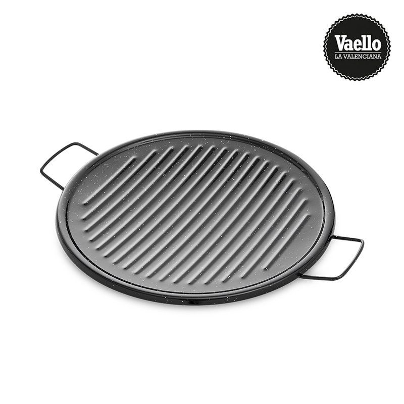 Asador grill esmaltado  asas ø36cm. vaello