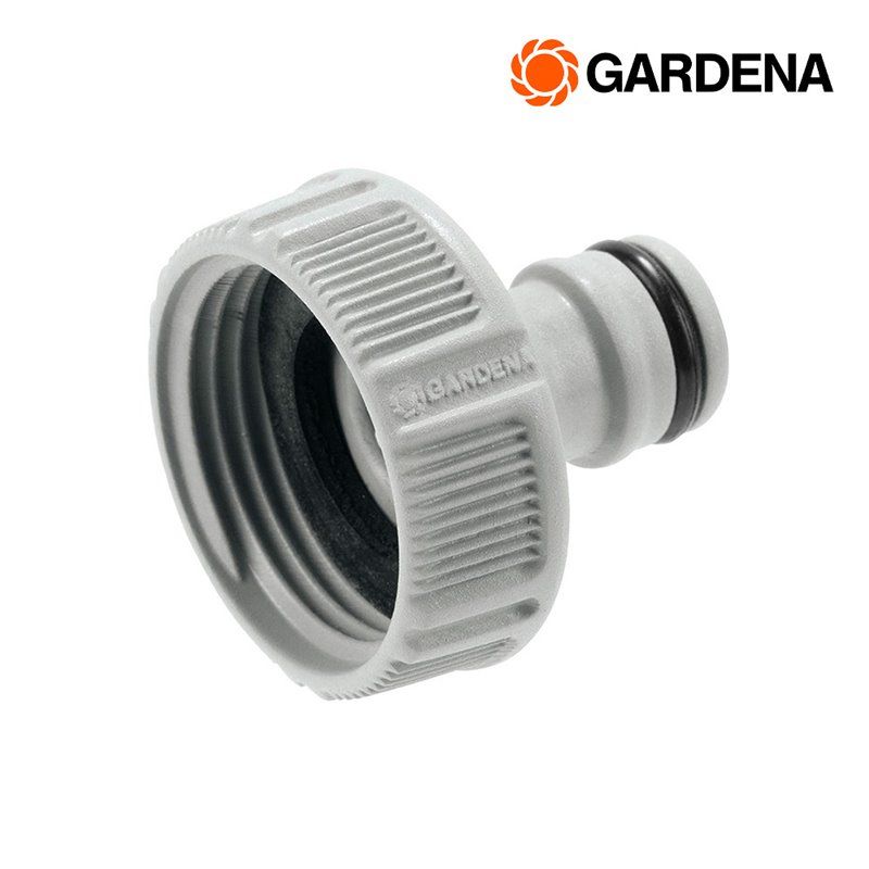 Adaptador Macho para Torneira 26,5mm com Rosca Fêmea 33,3mm 1" (Blister) Gardena