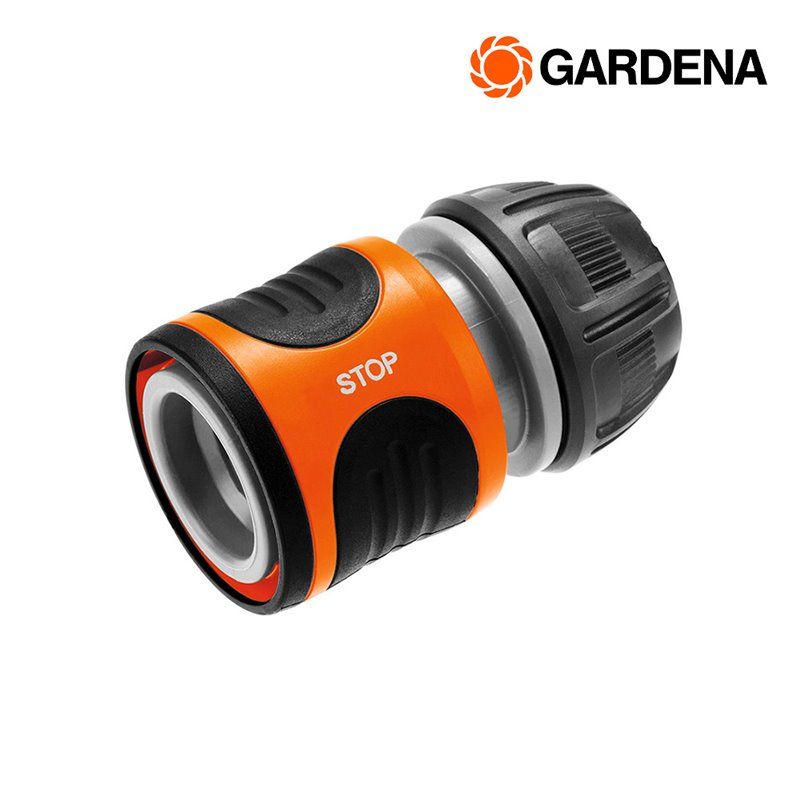 Conector Rápido Parar Água ØInt13mm (1/2")-15mm (5/8") (Blister) Gardena