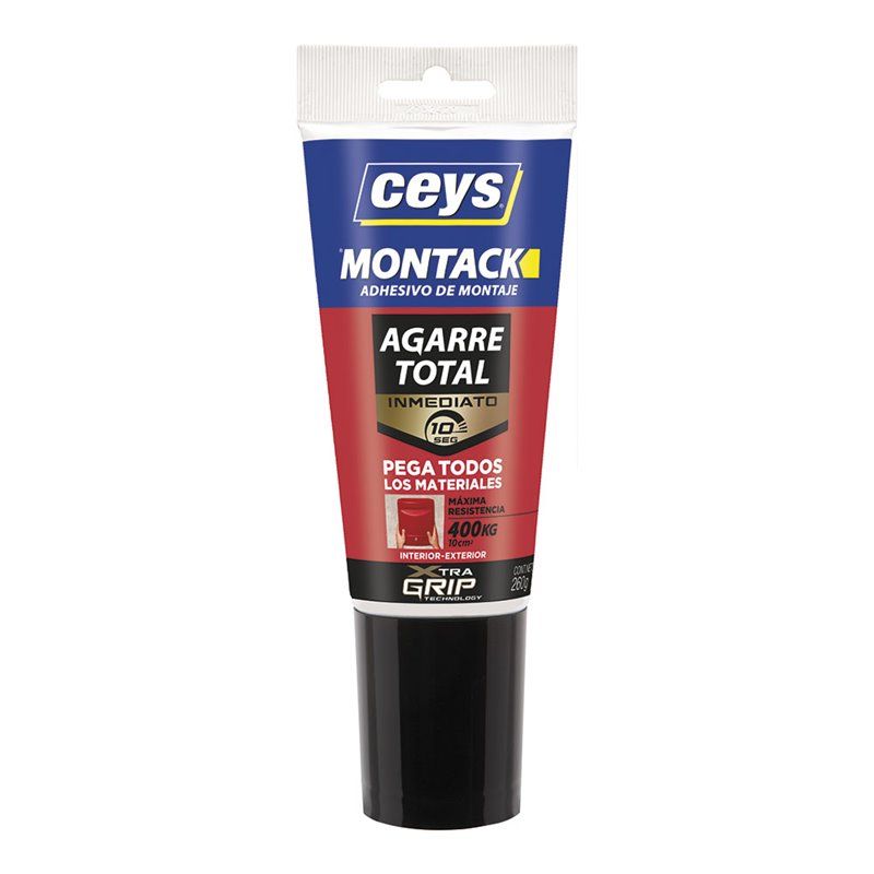 CEYS Adesivo de Montagem Ultrarrápida Imediata Montack Tubo Grande 260g 507241