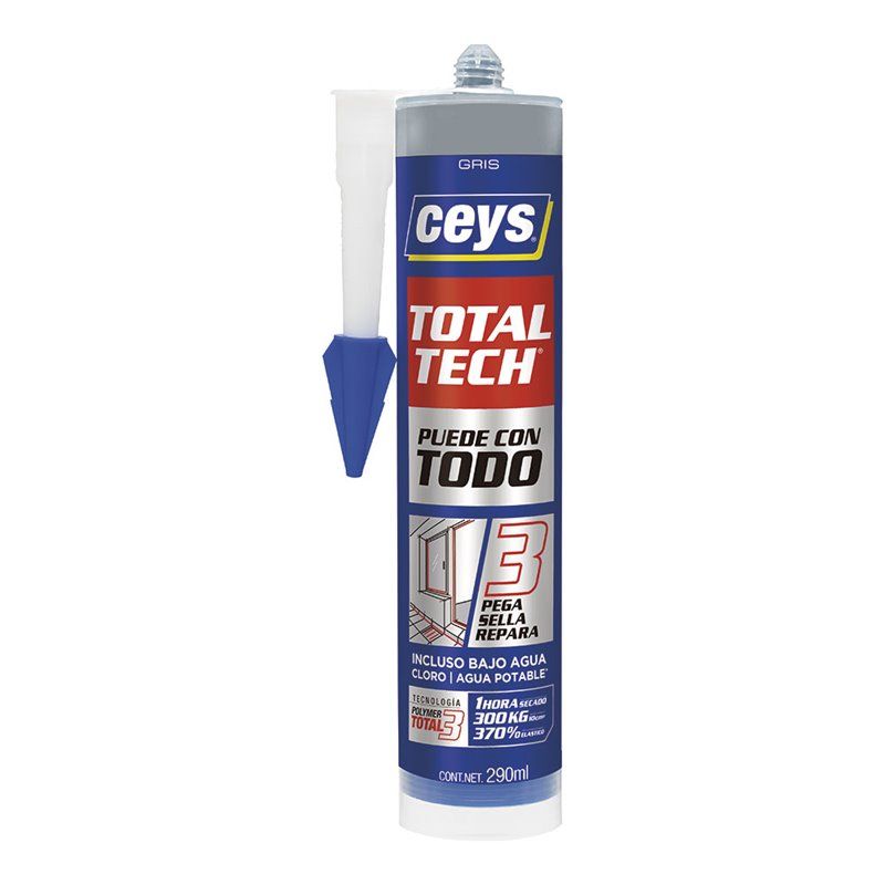 Ceys total tech gris cartucho 290ml 507220