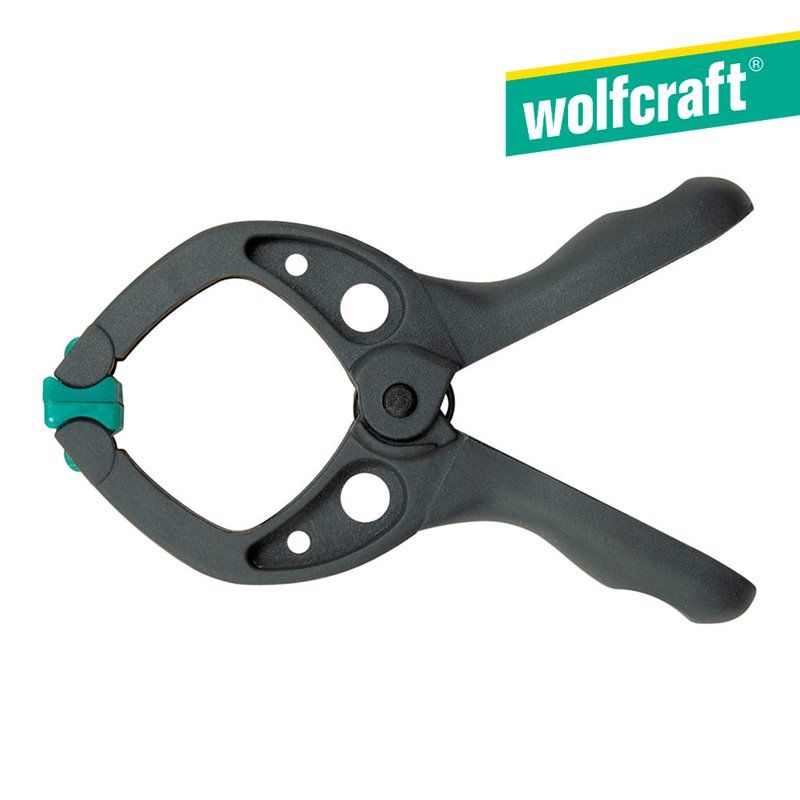 Mini clipe com mola Wolfcraft Microfix - cores/modelos variados (3425000)