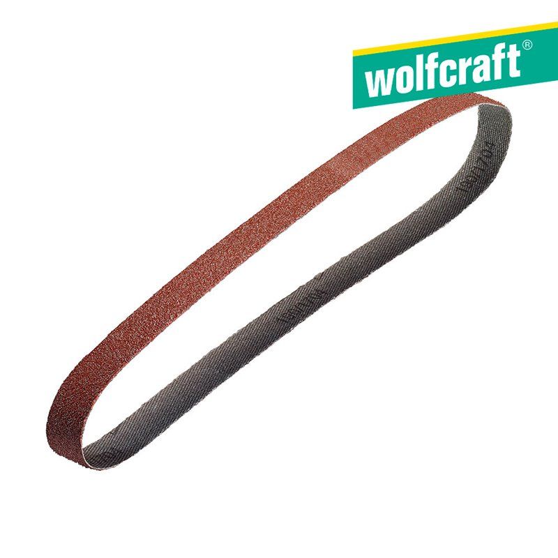 Lija de banda 13x457mm grano 80 1725000. wolfcraft