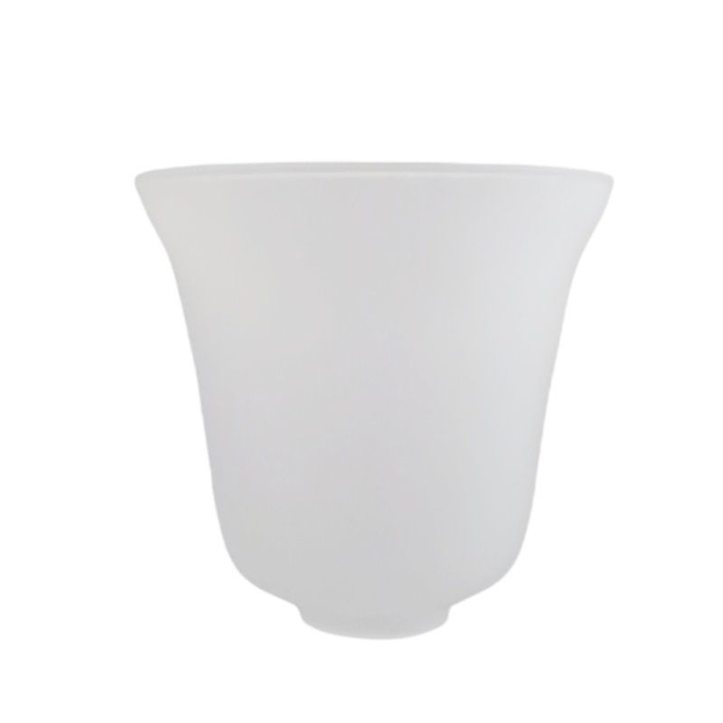 ARIEL glass lampshade 14x15cm matte opening 4.5cm